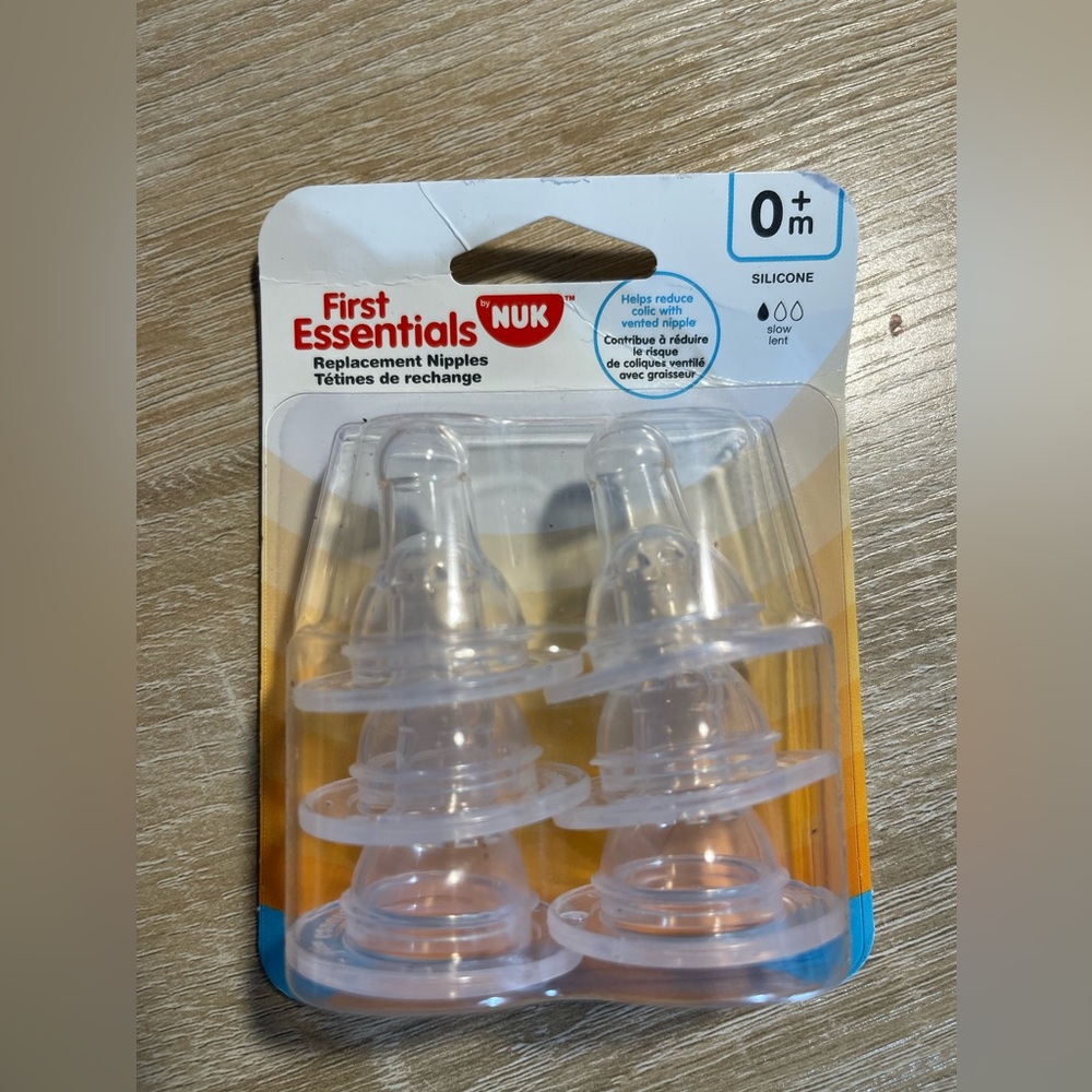 First Essentials Clear Pacifiers - Picture 2 of 3